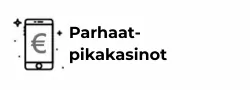 Parhaat pikakasinot sivun logo