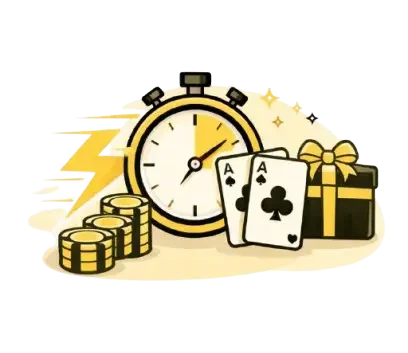 Kasinoilla pelaamista kuvaavat symbolit