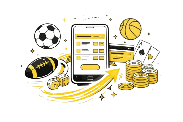 &Auml;lypuhelimella n&auml;kyv&auml; urheiluvedonly&ouml;ntisivusto